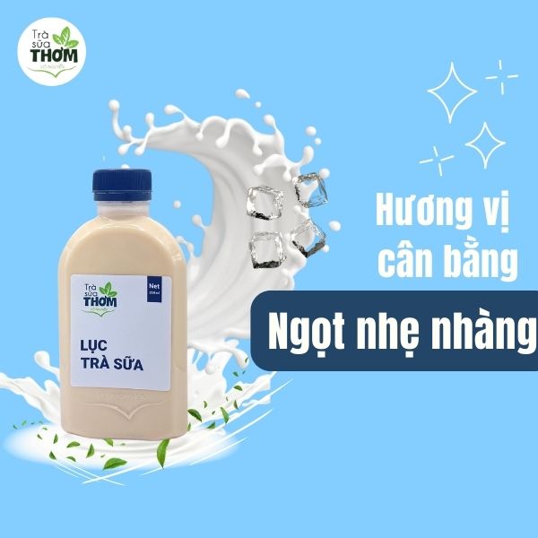 Sự kết hợp độc đáo tạo ra hương vị nhẹ nhàng của lục trà và sữa Sự kết hợp độc đáo tạo ra hương vị nhẹ nhàng của lục trà và sữa