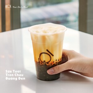 Top 3 thương hiệu sữa tươi trân châu đường đen chuẩn vị sua tuoi tran chau koi the